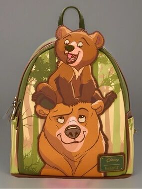 NEW Loungefly Disney Brother Bear KODA & KENAI Backpack Bag Box Lunch Exclusive